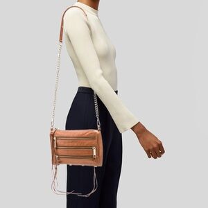NWT Rebecca Minkoff tan crossbody bag